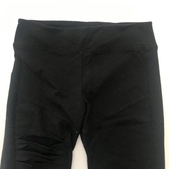 Black Nesh NYC Signature Slit Crop Capris Size - S - Picture 5 of 10